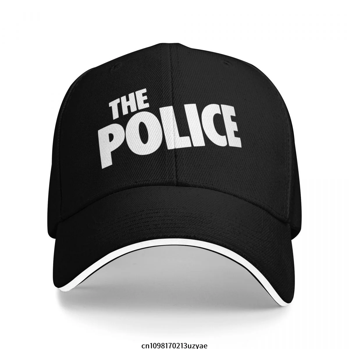 

The Police Band Baseball Caps Hip Hop Sandwich Cap Men Women Adjustable Outdoor Sport Hat