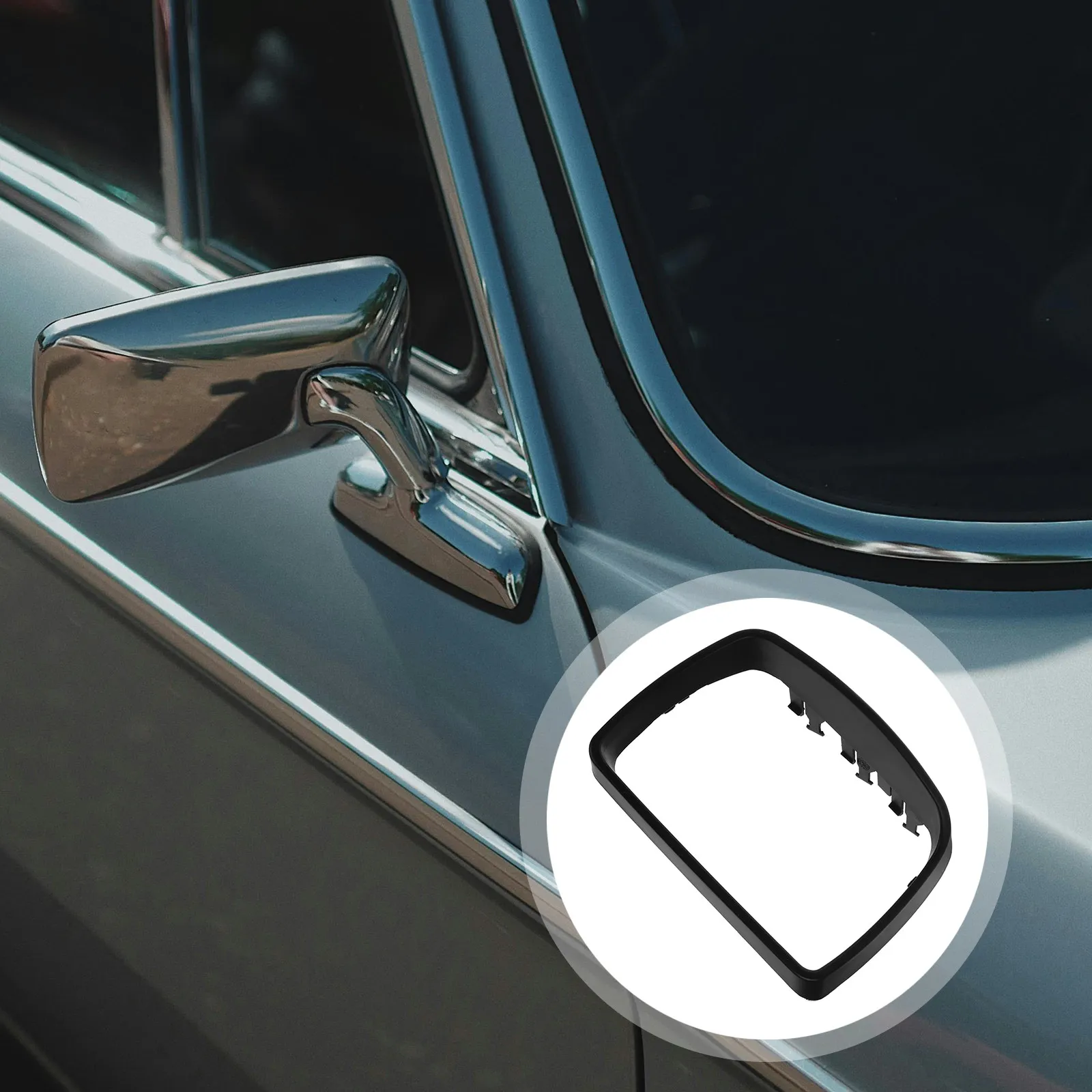 

ABS Rearview Mirror Cover Housing for Car Door Side Mirror Stylish Decorative Guard Upgrade Compatible with Bmw X5 Right Side