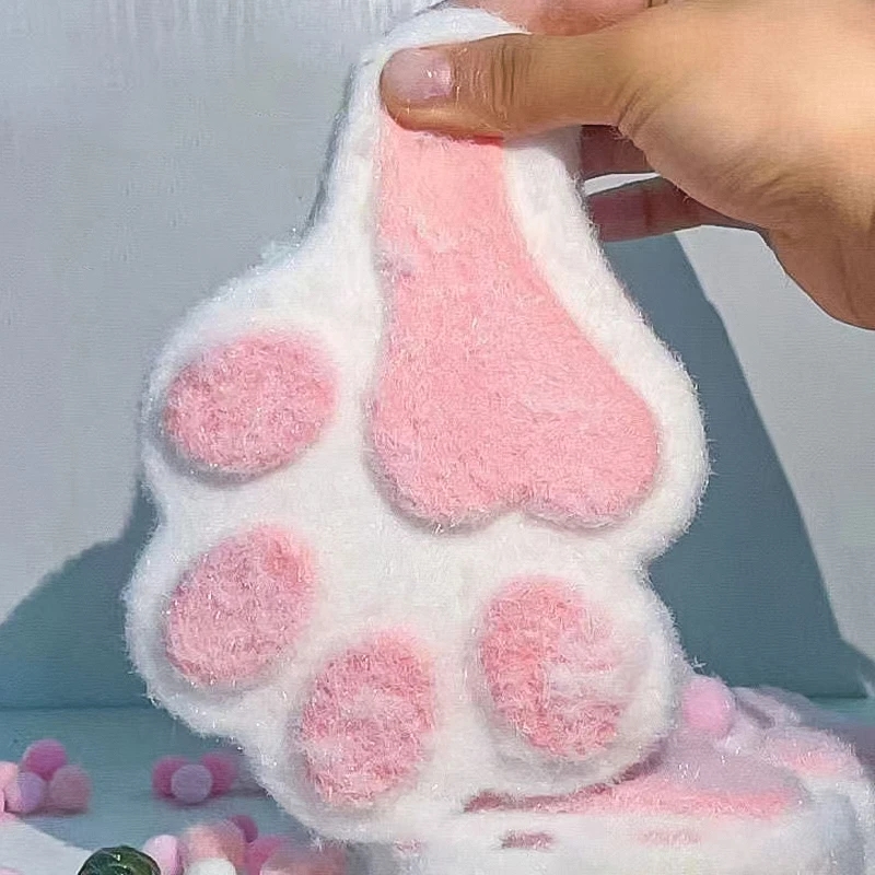 Büyük Kedi Pençesi Tutam Dekompresyon Oyuncak çocuk Yumuşak Yapışkan Duyusal Gevşeme Yaratıcı Dev Tutam Kedi Pençesi Oyuncak Parti Hediyeleri