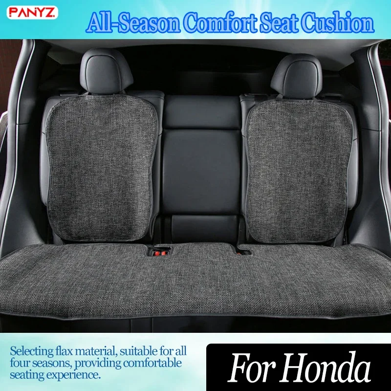 For Honda Accord Civic Fit CR-V Breeze XR-V Car Seat Cushion All-Season Seat Breathable Waterproof Wear-Resistant Seat Interior
