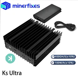 New Iceriver KS0 Ultra 400G 100W KASPA Miner Ks0ultra KAS KS0Ultra KASPA Better Than KS0 Pro Ship From HongKong