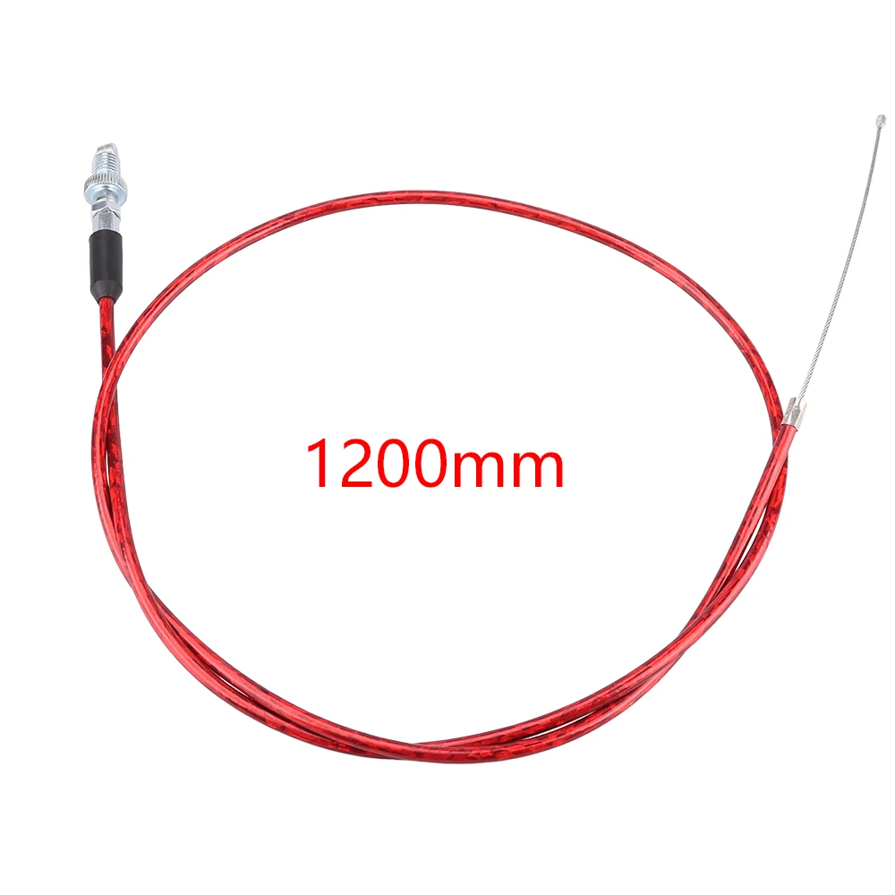1200mm Replacement Throttle Cable Accuracy Engineered Heavy Duty ATV Throttle Cable Anti Rusts Steel for 50CC to 250CC H9EE