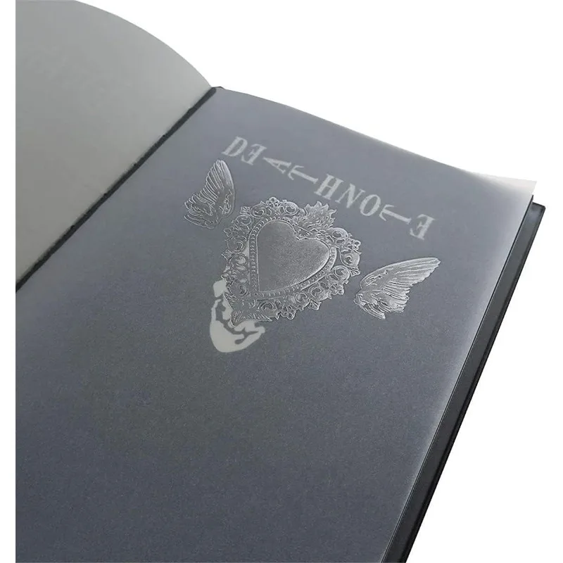 Death Note Notebook with Feather Pen,Fashion Anime Theme Death Note Cosplay Notebook