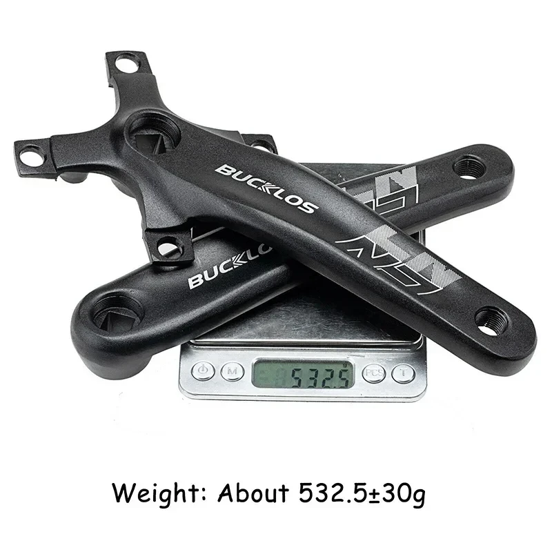 BUCKLOS 104/64BCD MTB Crankset Aluminum Square Hole 170mm Mountain Bike Crank 3*9S 3*10S Bicycle Crank Set Cycling Accessories