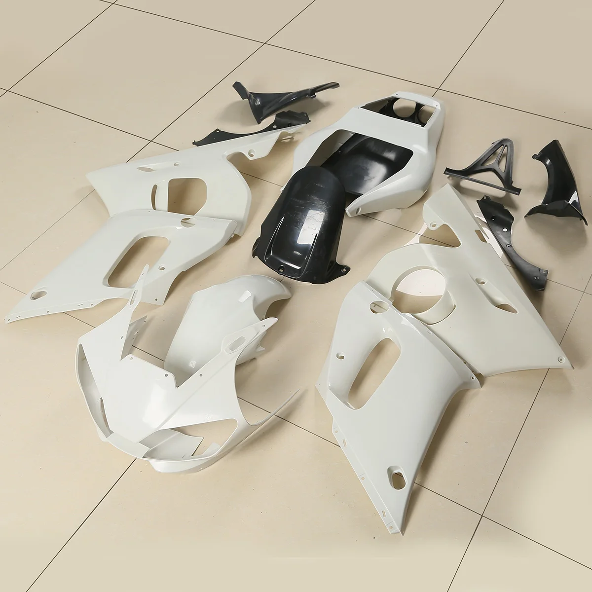 Motorcycle Unpainted ABS Plastic Fairing Bodywork For Yamaha YZF R6 YZF-R6 YZFR6 2001-2002