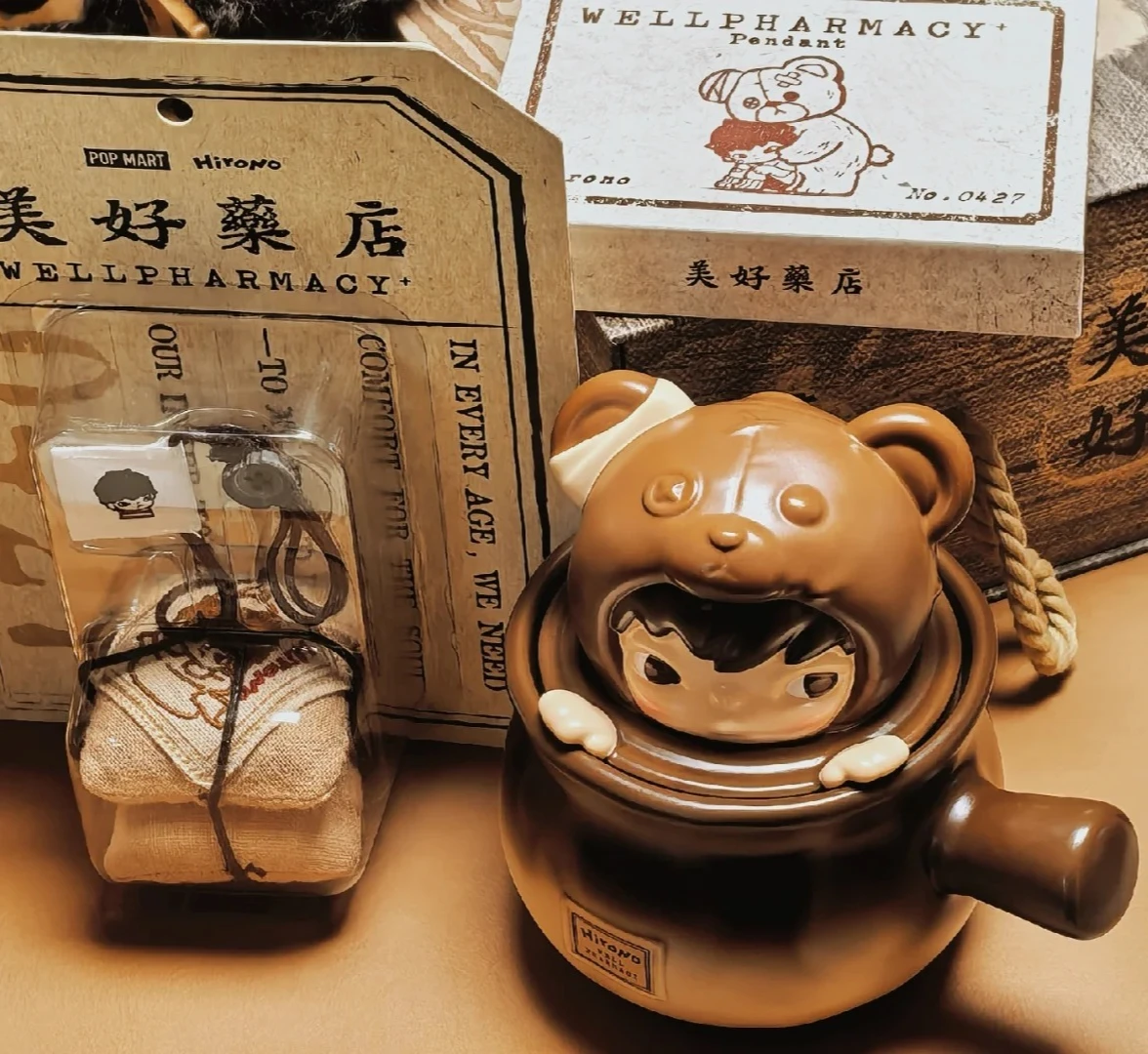 

POP MART Hirono Wellpharmacy: Серия «Красивая аптека» – Керамическая милая игрушка для коллекции, декора дома, подарков-сюрпризов