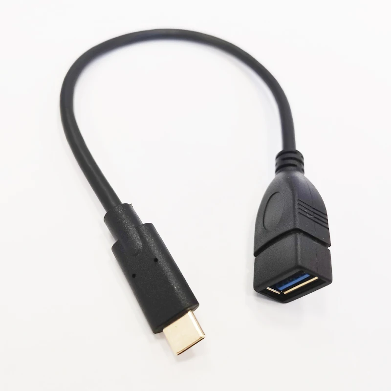 NCHTEK USB 3.1 Type C Male Connector to USB3.0 A Female OTG Data Cable,Reversible Design.U Disk Adapter Cable/Free shipping/2PCS