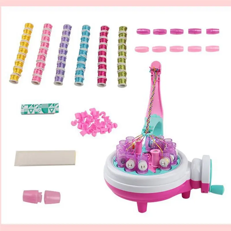 آلة حياكة الأساور ABBP آلة حياكة كرنك يدوية مطرزة DIY حياكة مسرح