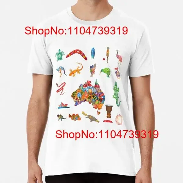 

Compilation of artistic australian items Sti S to 5XL Made in the AU USA T Shirt vintage Washed homme streetwear Soft graphic