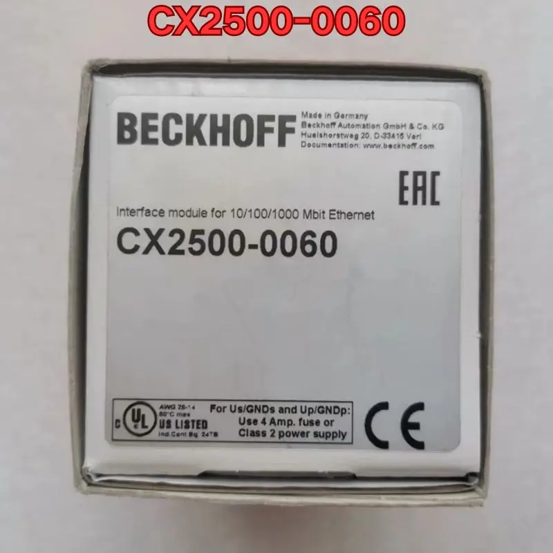 

New Beckhoff module CX2500-0060