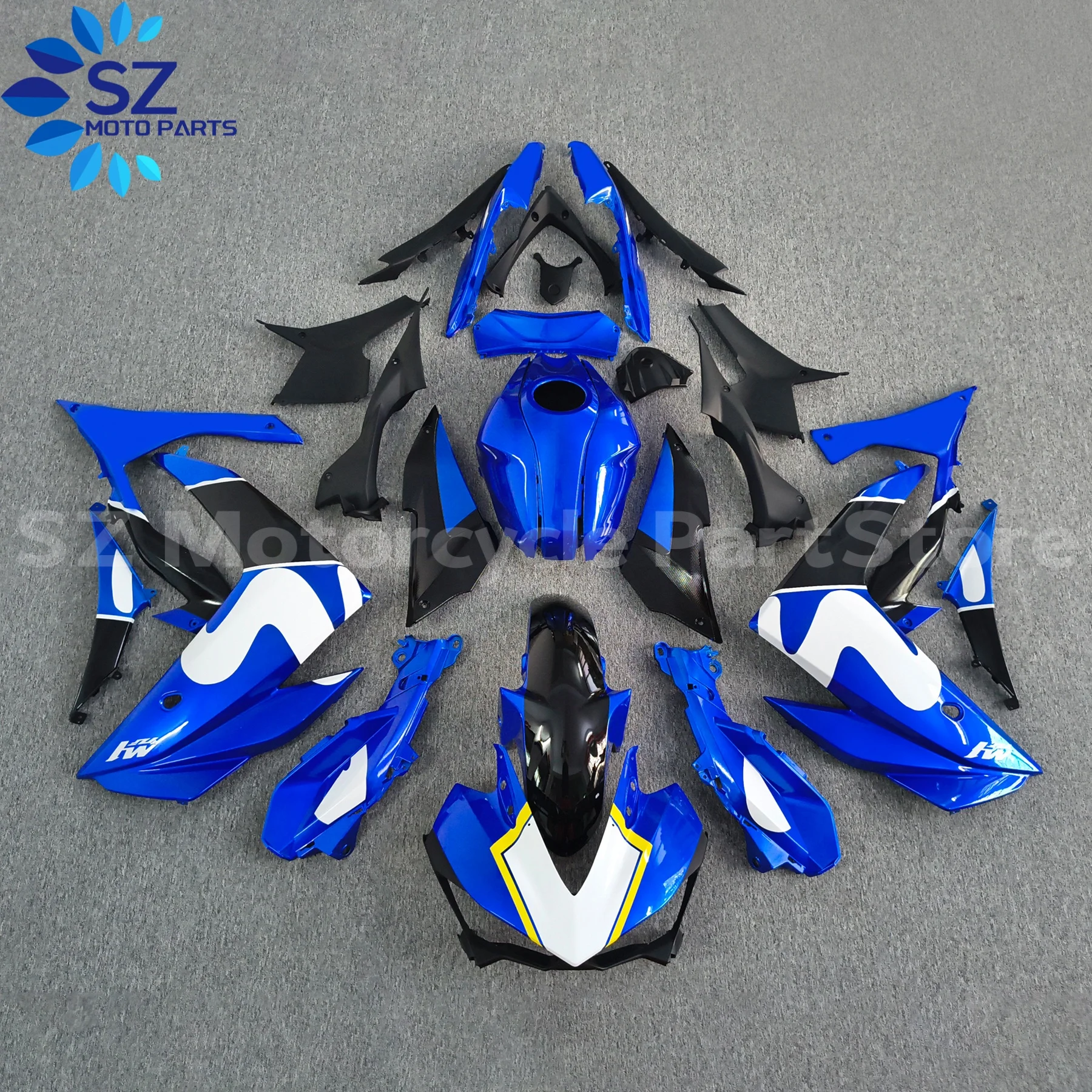 

Fairing Fit For YAMAHA YZF R3 R25 YZF-R3 YZFR25 2014 2015 2016 2017 2018 YZFR3 YZF-R25 14 15 16 17 18 Body