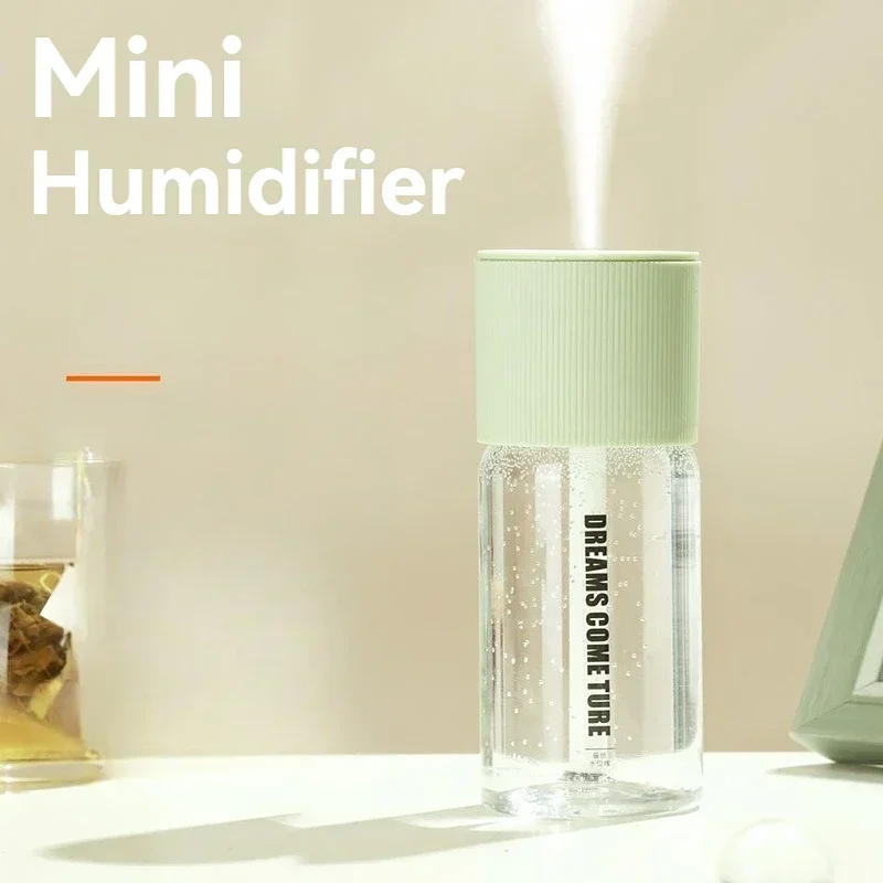 New Mini USB Humidifier Portable Water Mist Humidifier Air Atomizer Moisturizes Skin Water Diffuser 268ml car air freshener