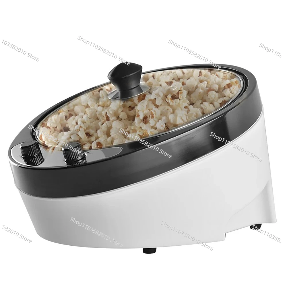 AC 220V Electric Coffee Roaster Grains Peanuts Sesame Baking Machine Tea Dryer Temperature Control High Capacity 1200W