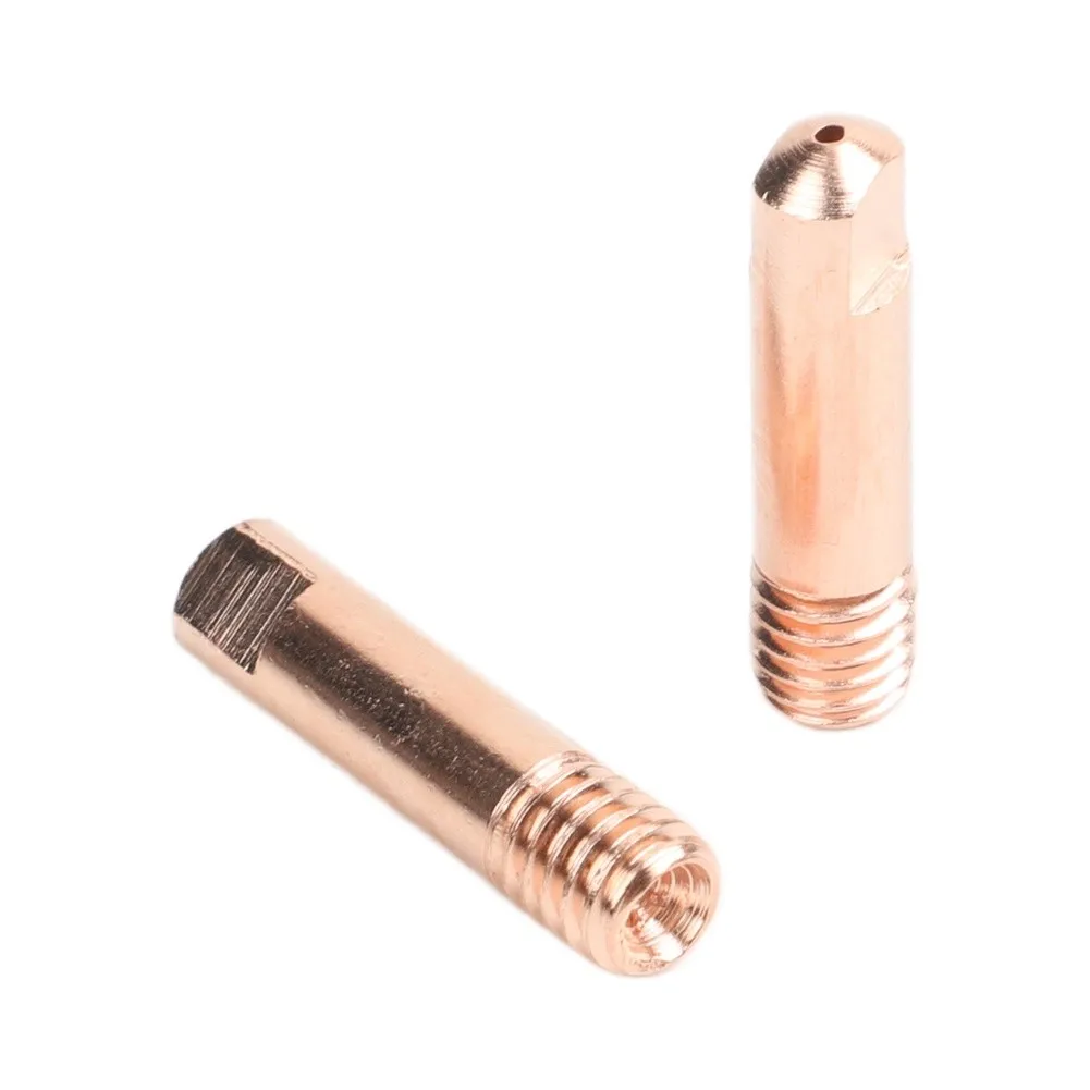 Gasless Nozzles for mig Welding Accessories On-the-Go Welding Black And Copper Color Power Tool Accessory 26-piece Welding Set