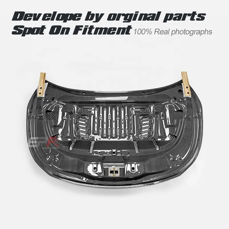 WELL MADE HOOD for TOYOTA Corolla GR HATCHBACK 2023 Circuit Edition Bonnet with Vents Dry Carbon Material