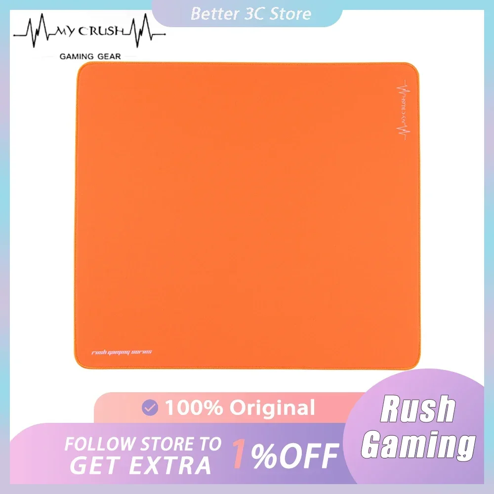 

My Crush Rush Gaming Mousepad 4x450x400mm Rubber E-sports Mousepad PC Gamer Accessories FPS CSGO Valorant Office Gifts