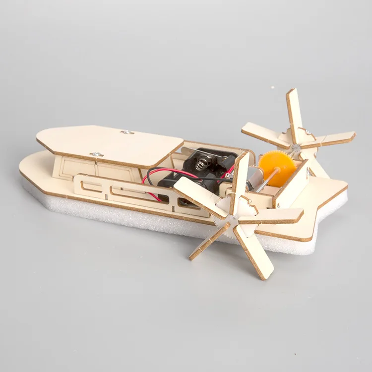 Science Technology Small Production DIY Handmade Material Package Ming Wheel Ship Science Experiment STEAM Student Teaching Aids