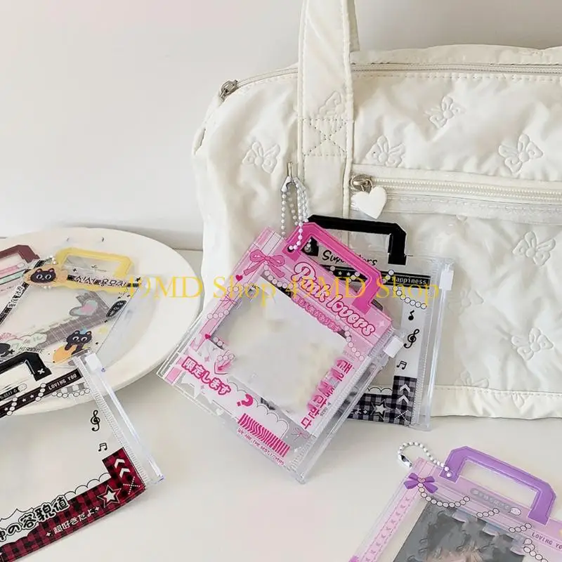 49MD Fashhion Photo Container And Card Case Waterproof School Supplies
