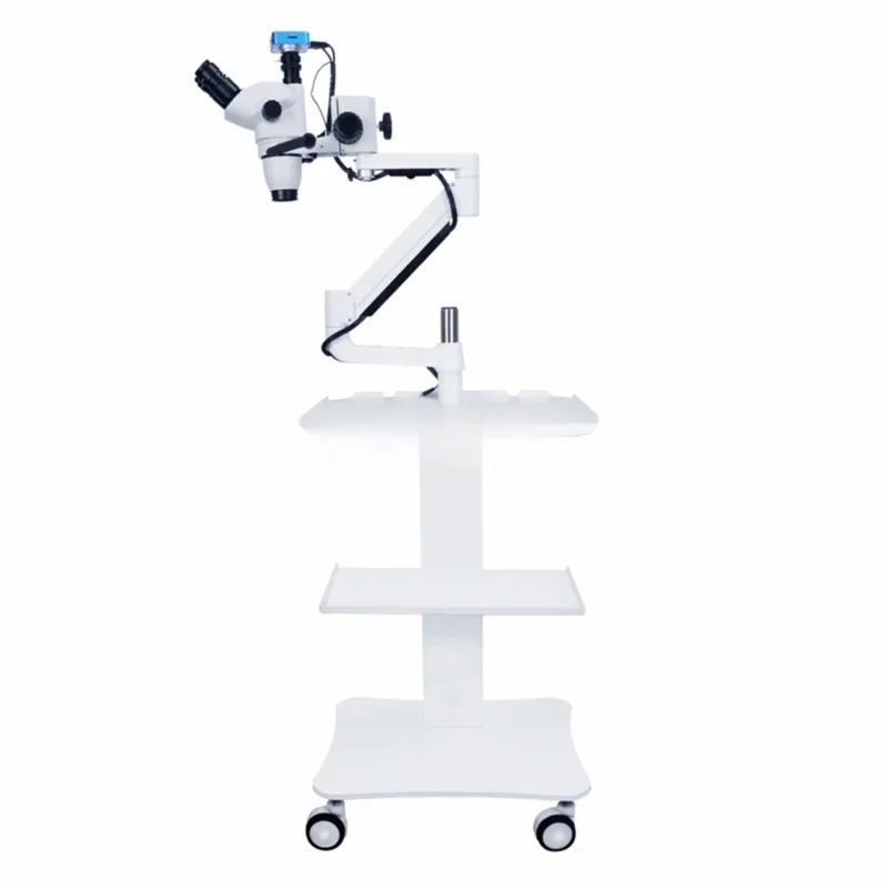 Mobile amplification device LED microscope