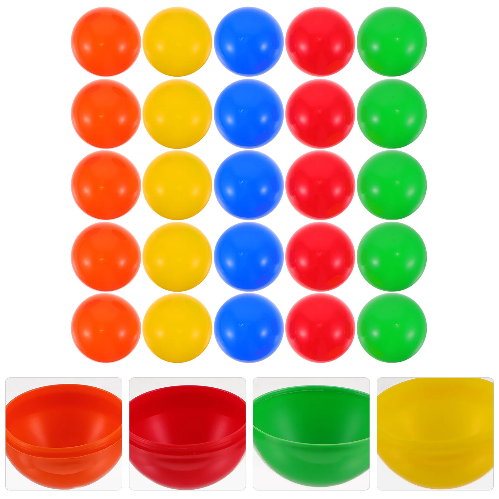 25 pçs loteria bola jogo bolas chamando interessante ornamentos verdes brinquedo sem costura rifa pequena pvc criança