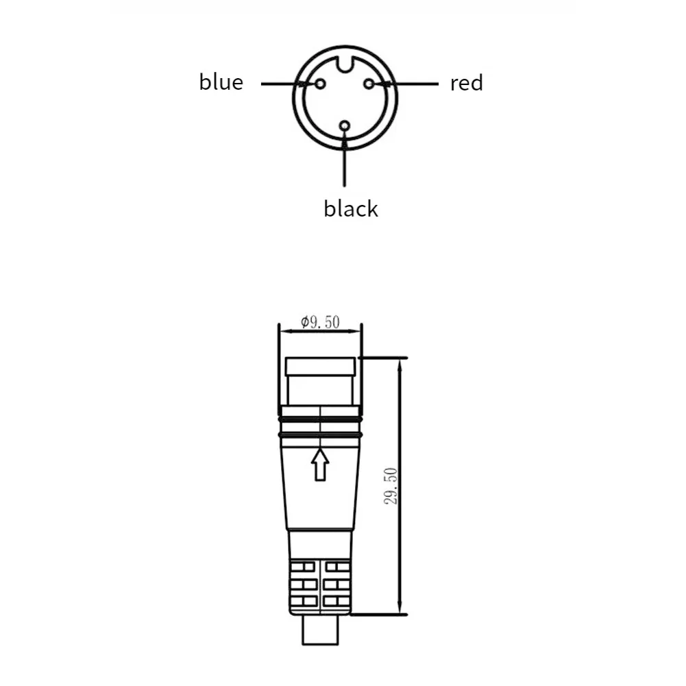 Cycling Pulse Assist Sensor Sensor Pulse Assist Sensor Pulse Assist Alloy For Electric Bikes Line Length 100 Cm image 4