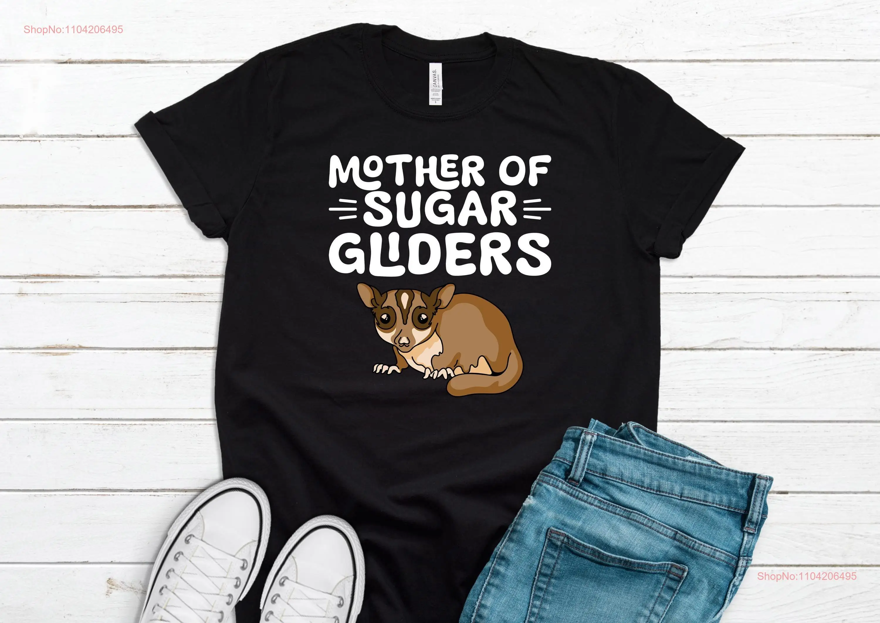 Sugar Gliders T Shirt Glider Mom T2221 long or short sleeves