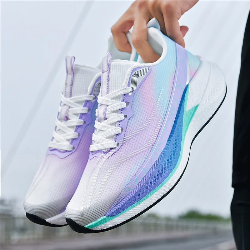 Good Quality Fashion Mesh Anti Slip Couple Sneakers 2026 Autumn New Mens Sports Shoes Comfortable Breathable Basketball Footwear