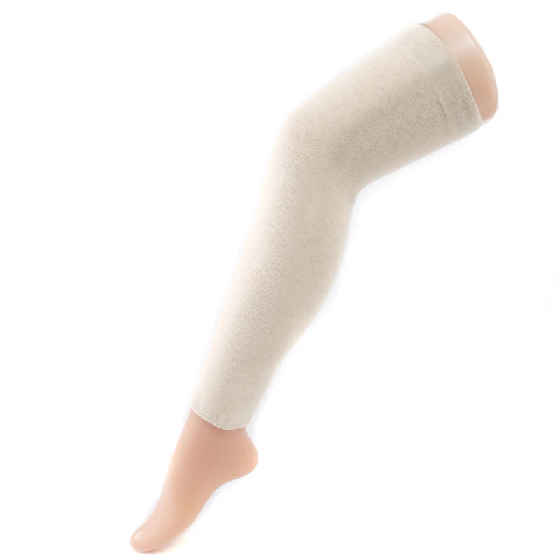 خريف شتاء 100% الكشمير منصات الركبة الموسعة للرجال والنساء ، الساقين الباردة القديمة الدافئة محبوك مفصل الركبة الباردة واقية تدفئة الساق #2