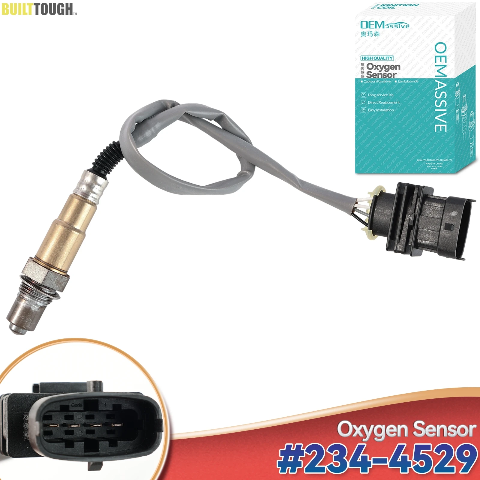 

For Chevrolet Cruze 1.4L 2011-2015 Chevrolet Sonic 1.4L 2013-2016 Buick Encore 2013 O2 Oxygen Sensor Upstream 234-4529 55563348