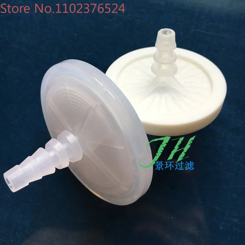 Particle filter water blocking and drainage diaphragm filter PTFE ion counter