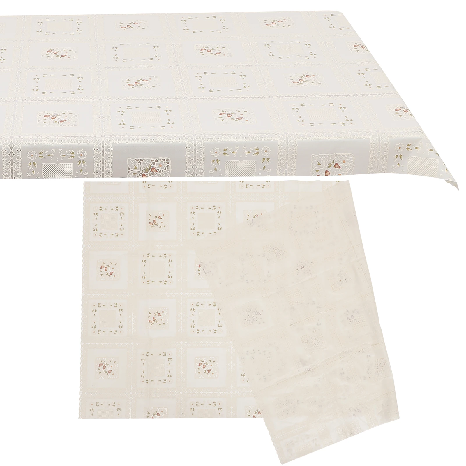 

Premium Waterproof PVC Tablecloth Stain Resistant Heatproof Oil-Proof Vinyl Cover Dining Coffee Table Protector Home Party