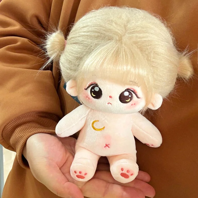 20cm Idol Doll Plush Sakura Monster Cotton Star Dolls Kawaii Stuffed Baby Plushies Dolls Toys Fans Collection Children Girl Gift