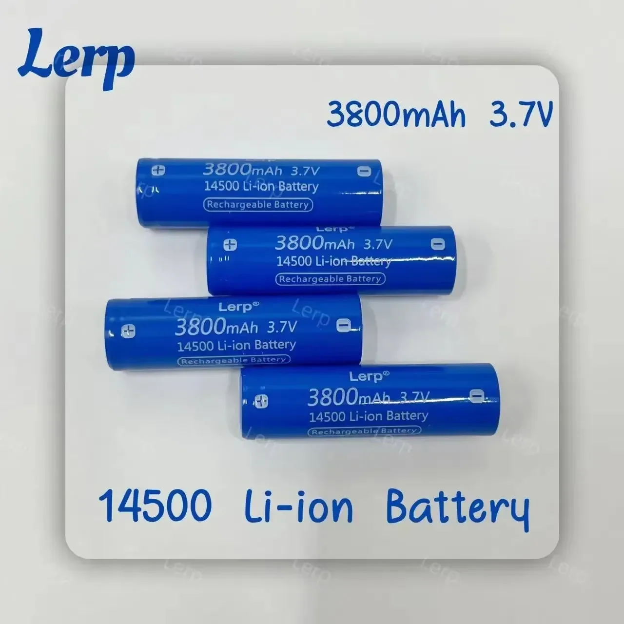 Large capacity rechargeable lithium-ion battery, 14500 V, 3.7 mAh, used for electric toothbrushes, razors, 3500