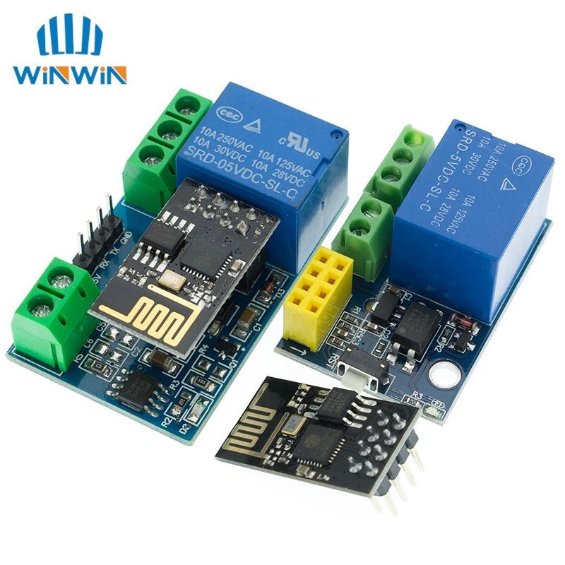 ESP8266 ESP-01 ESP-01S 5V WiFi Relay Module Things Smart Home Remote Control Switch  Phone APP Wireless WIFI Module  For ARDUINO