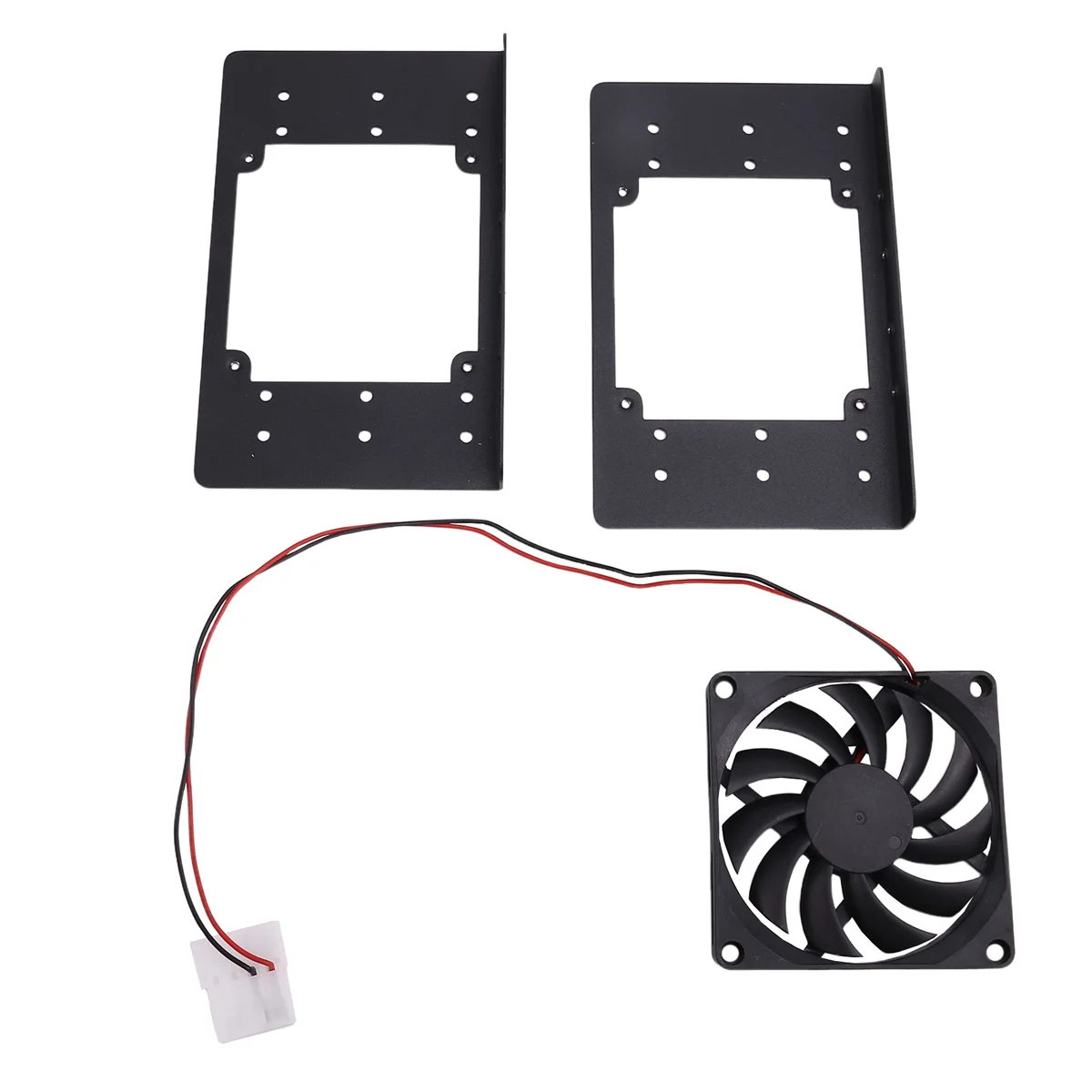 M86K Suporte de disco rígido de 3,5 polegadas Suporte de 3 camadas Caso de computador desktop Suporte de expansão HDD B