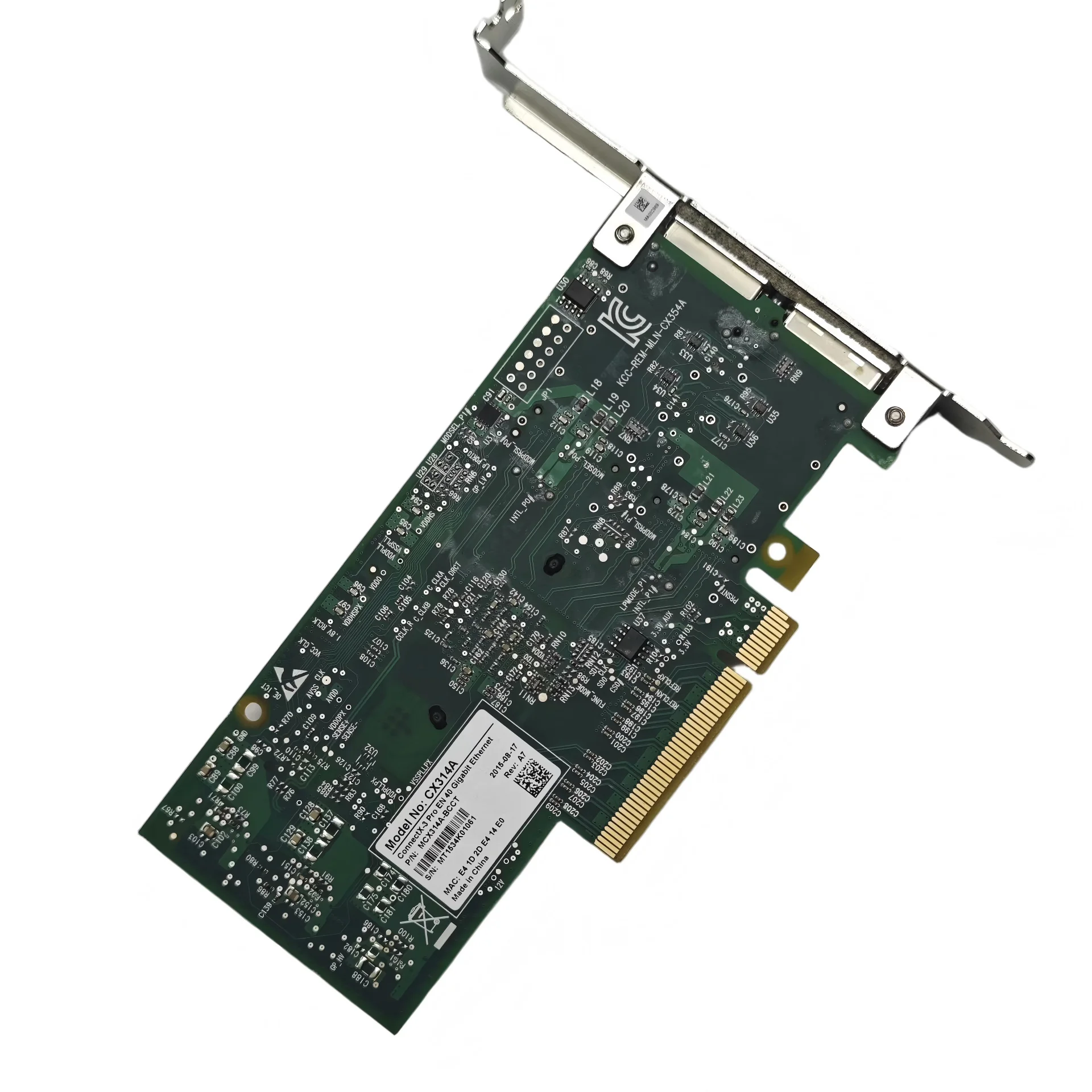 3PCS Original MCX314A-BCCT CX314A 40Gb Ethernet PCIe For Mellanox ConnectX-3 Pro 40Gb Ethernet 40GbE QSFP+ Networking Card