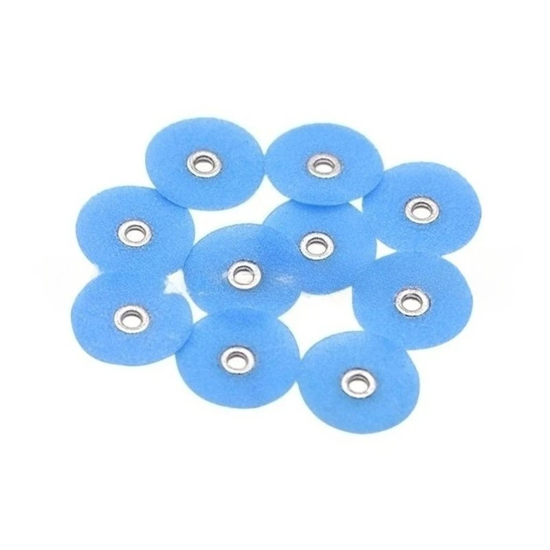 40pcs/Box 1.071 Dental Composite Polishing Discs 4 Colors Gross Reduction Contouring Mandrel Stripes Set Dental Tool Materials