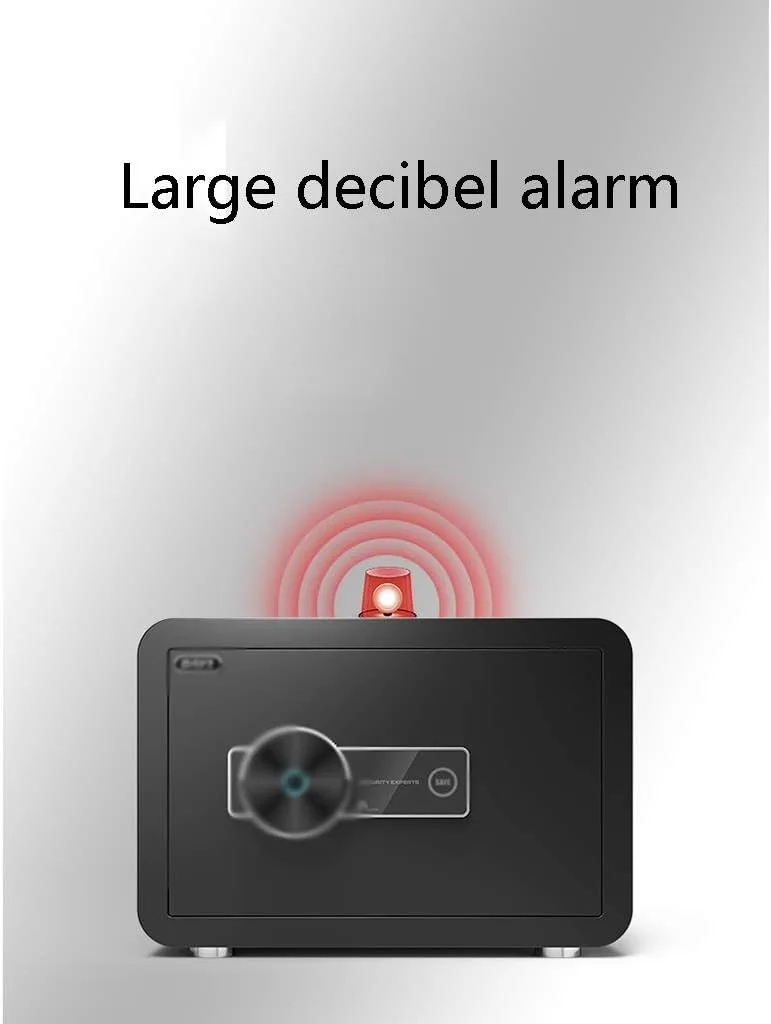 Digital Safe Box for Money All Steel Cofre Inteligentes Fingerprint Electronic Password Safe Household Small Safe Deposit Box