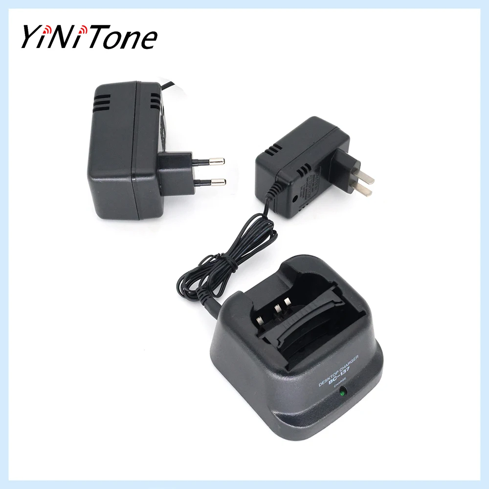 

BC-137 Desktop Charger For ICOM IC-V82 IC-F22 BP-209N BP-210N BP-211N BP-222N Walkie Talkie radio