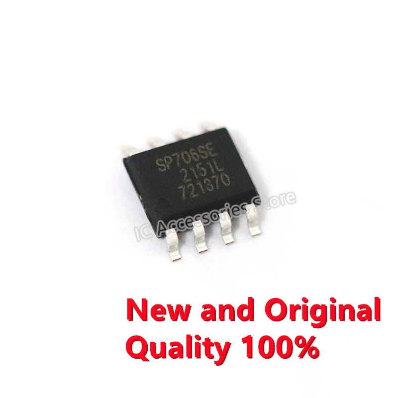 10pcs SP706SEN-L/TR SMT SOP-8 screen printed SP706SE monitoring circuit brand new and original