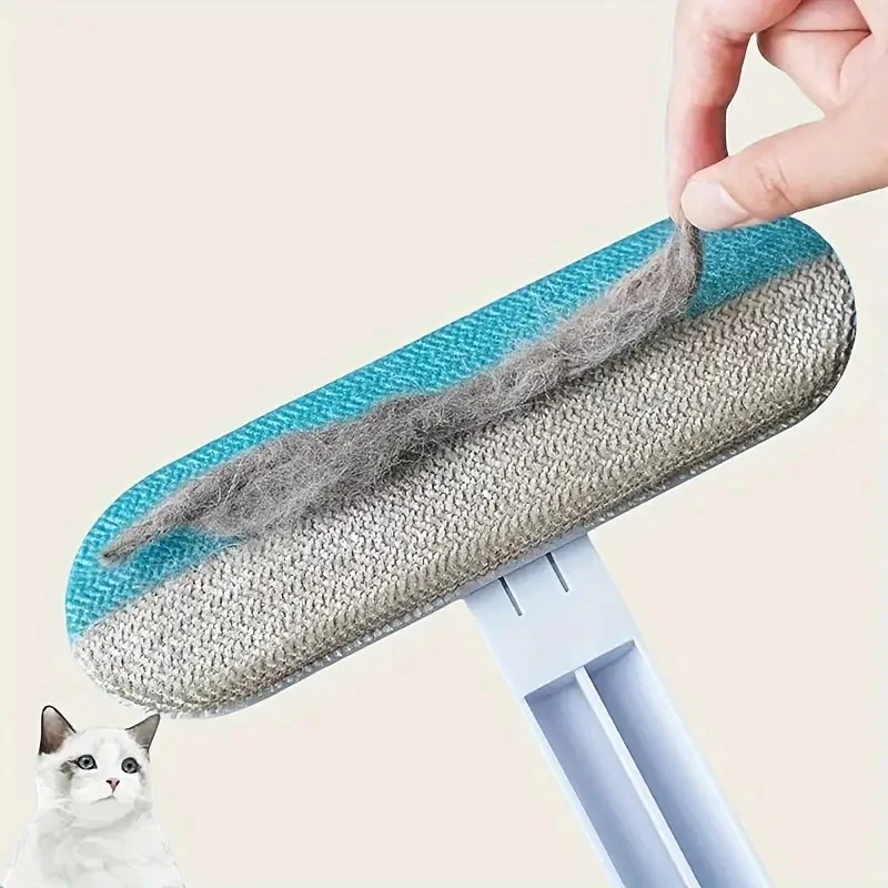 Escova Deshedding Premium para cães e gatos – cerdas de nylon suaves, reduz a derramamento e aumenta o brilho do casaco, adequada para todas as peles T