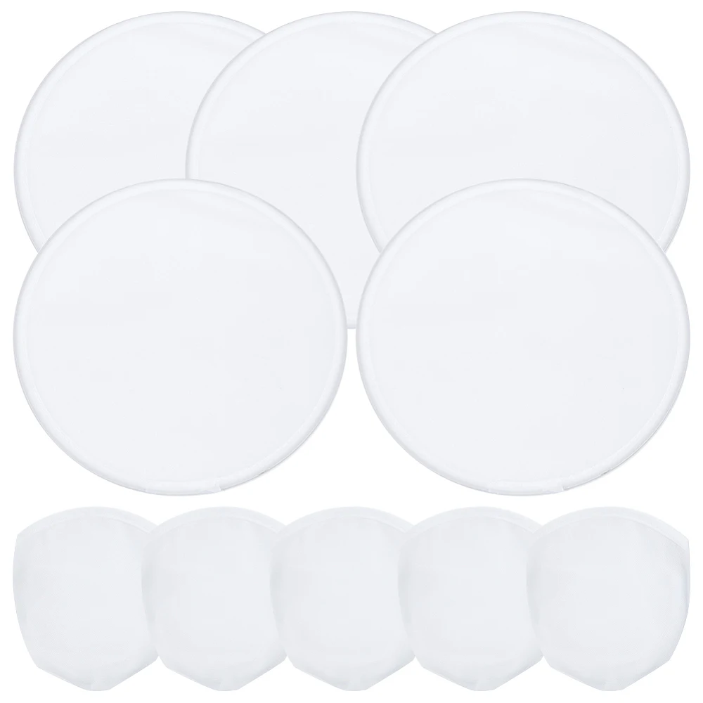 

Sublimation Blank Polyester Folding Fan Flat Round White 250x2mm