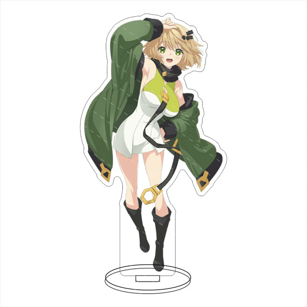 Reborn as a Space Mercenary Elma 15cm Acrylic Stand Keychain Anime Figure Desk Decor Toy Collectible Fan Gift