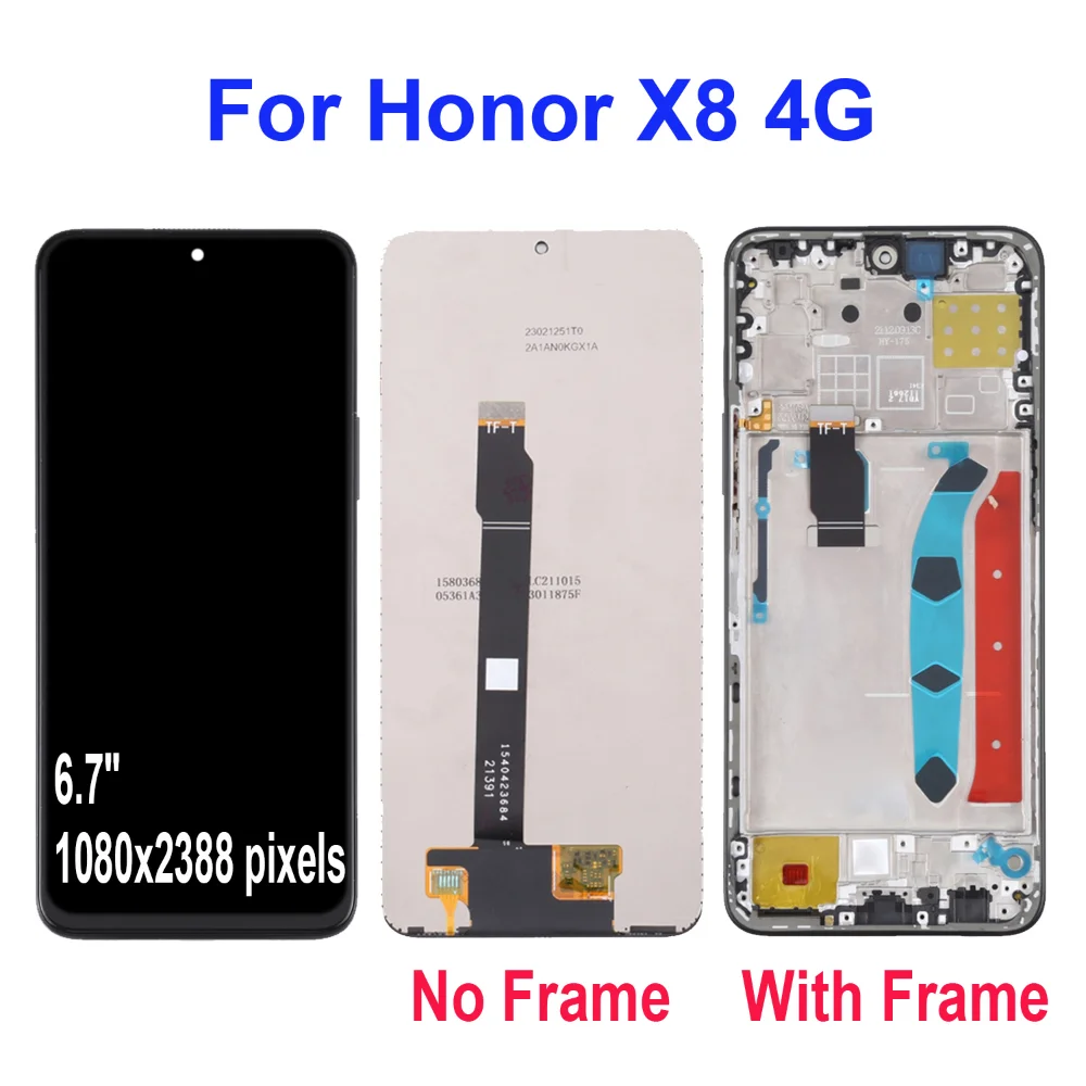 تجميع رقمي بشاشة تعمل باللمس ، شاشة LCD ، هواوي 8 ، 5G ، Honor ، من من من من من نوع xour ، من من من من من نوع X