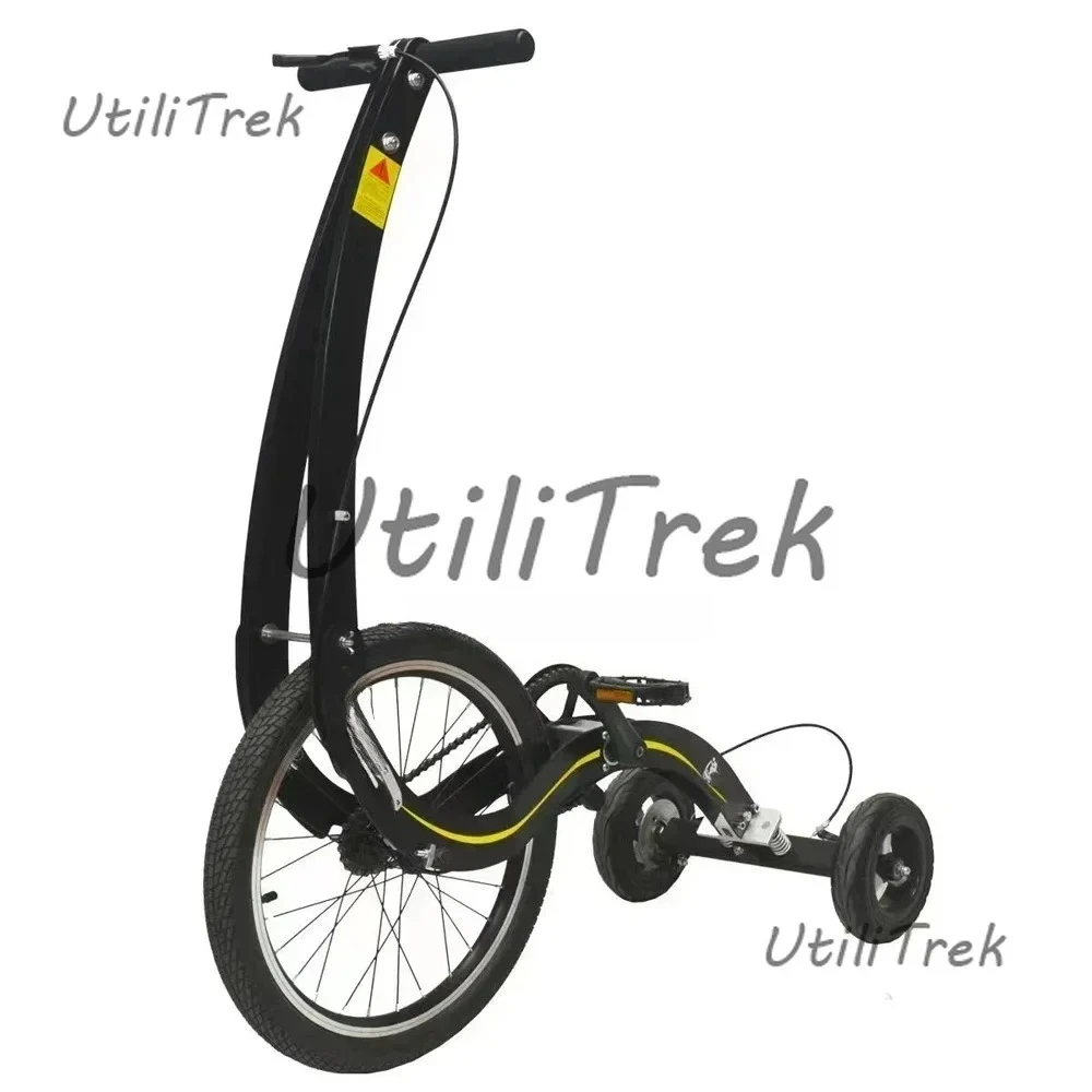 

20 Inch Large Wheel Folding Fitness Standing Bike, Full Body Exercise, Half Bike Exercise, Balance Training