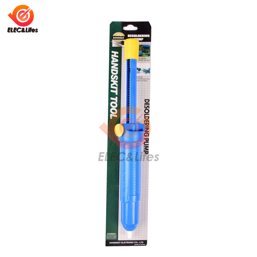Plastic Desoldering Pump Suction Tin Gun Soldering Sucker Pen Removal Vacuum Soldering Iron Desolder Welding Repair Tools