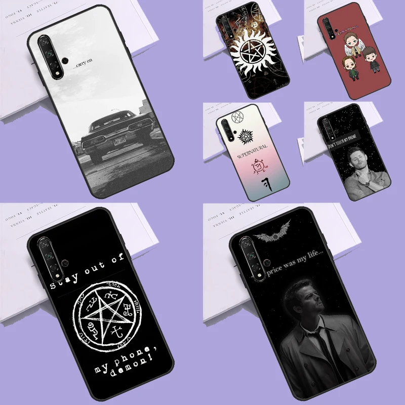 Supernatural TV Case For Huawei P20 P30 P40 Lite P60 Mate 60 Pro Nova 10 9 SE 5T 11i 8i 3i Y60 Y61 Y70 Y90