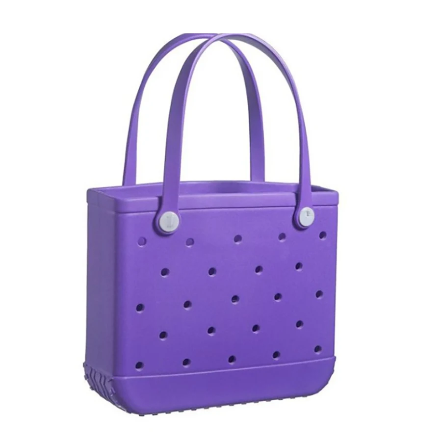 Bolsa de praia impermeável Eva para mulheres, cesta de piquenique, bolsa de compras, bolsa de ombro, viagem, férias, feriados, natação, bolsa impermeável, verão