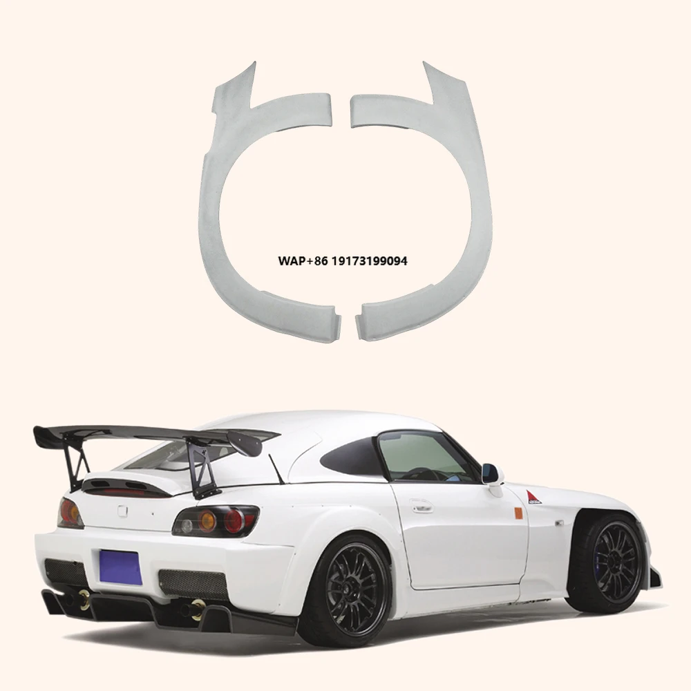 

For S2000 AP1 AP2 99-09 SP Style Fiberglass Unpaint Wide Body Rear Fender