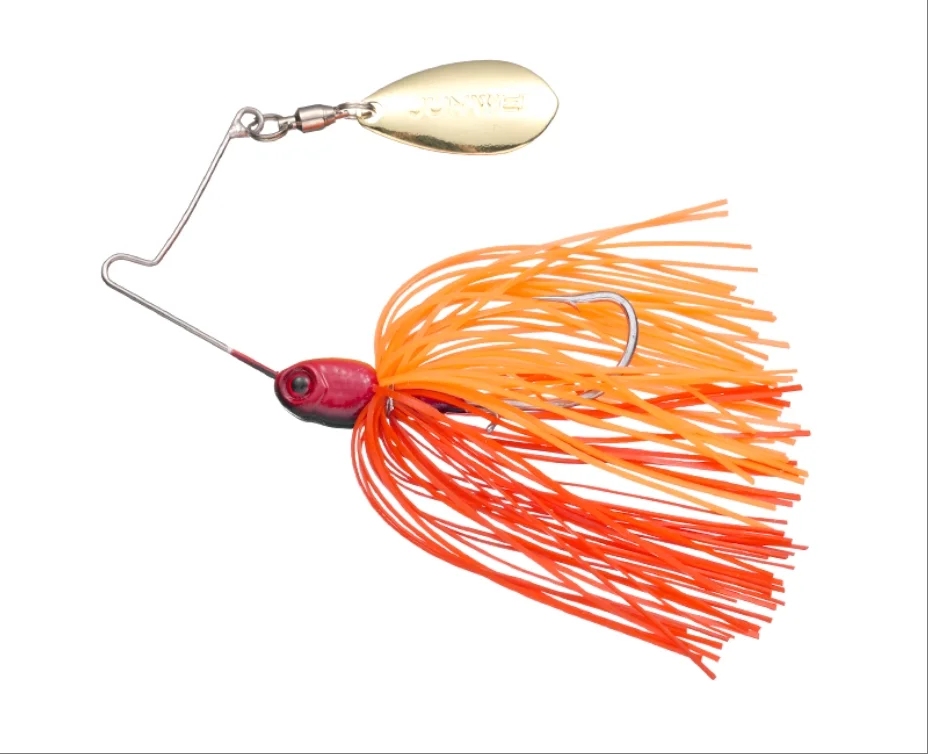 

Спиннербейт 7,8 г 9,7 г с двойным лезвием игла Stinger Hook Spoon Wire Bait для окуня, щуки, металлические джиг-приманки, рыболовные приманки Buzzbait